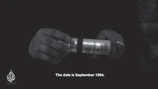 4_pravda_o_1 Prošlé patrony slzného plynu z roku 1994 v Egyptě (Foto Al-Džazíra)